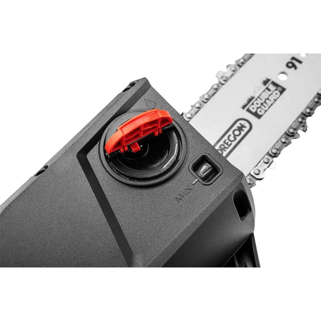 Unealta dublu functionala, drujba, fierastrau gard viu, 18V Li-ion (acumulator neinclus), telescopic, 1.14 /1.87 m, Graphite Energy 