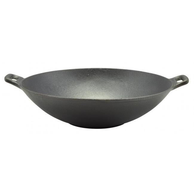 Vas de fonta tip Wok, 37x10 cm, Perfect Home 