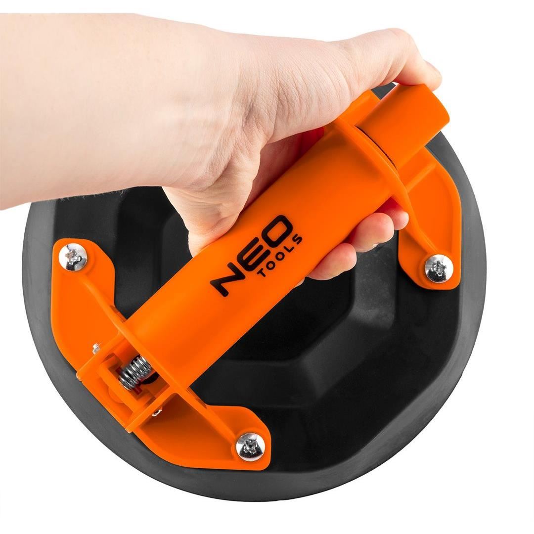 Ventuza pentru transport si montat parbrize, geamuri, placi marmura, granit, 1 brat, max 160 kg, NEO