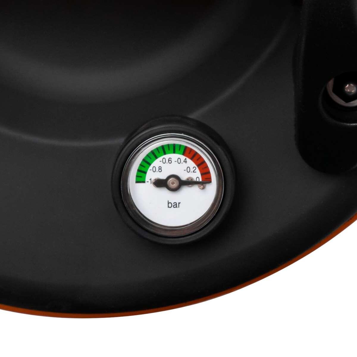 Ventuza pentru transport si montat parbrize, geamuri, placi marmura, granit, cu manometru, 1 brat, max 80 kg, Richmann Exclusive