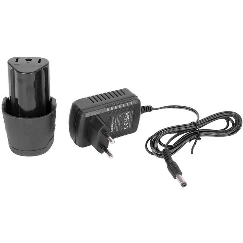Vibrator pentru gresie si faianta, cu acumulator 2.2 Ah, incarcator 12V, 120 W, cu ventuza, max 30 kg, Strend Pro
