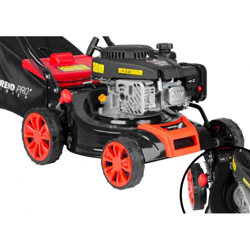 Fűnyíró, gyep, Strend Pro, benzinmotoros, önjáró, 2400 W, 3,2 LE, 40,6 cm