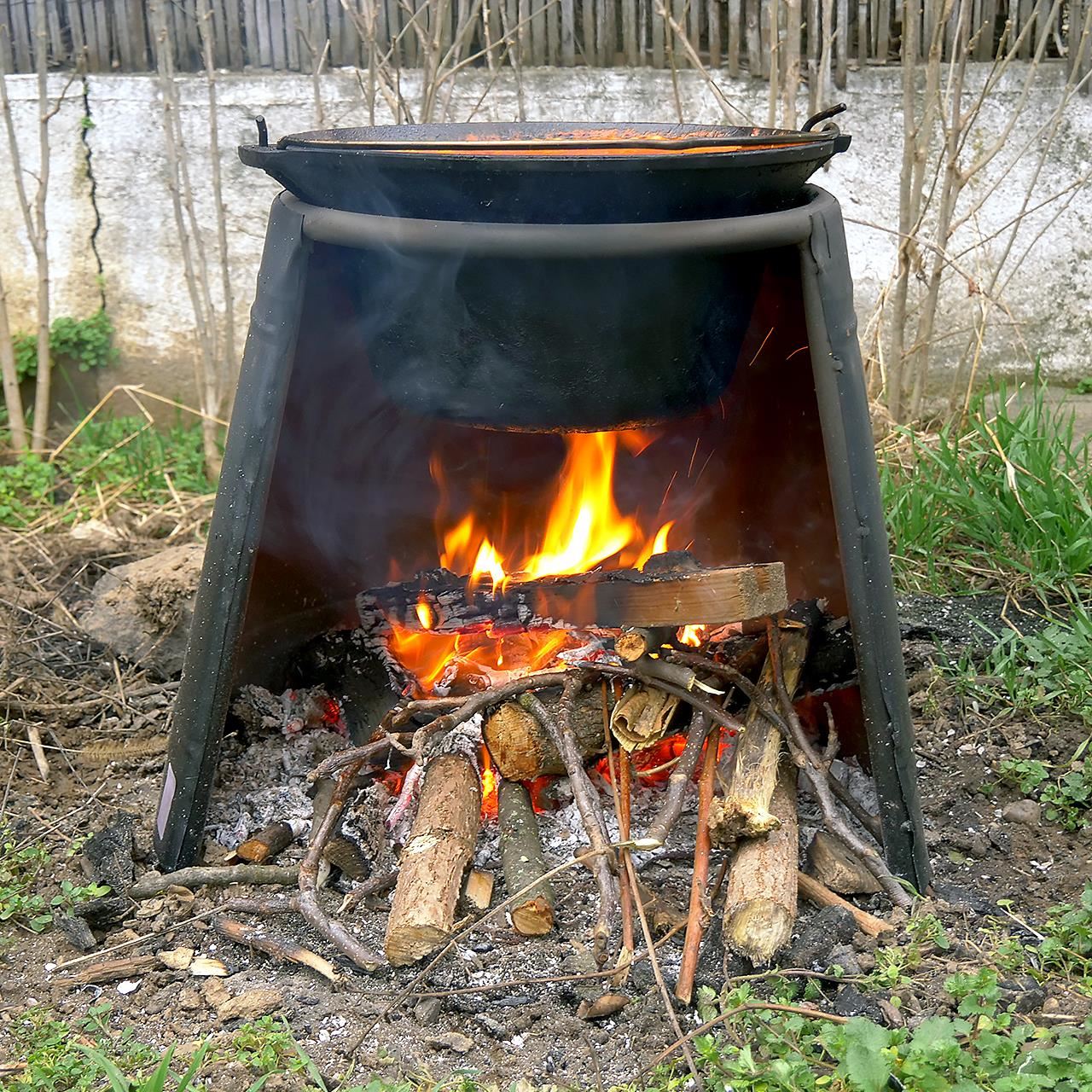 Suport/focar pentru ceaun de 10/14/16 L, 34 cm, Perfect Home