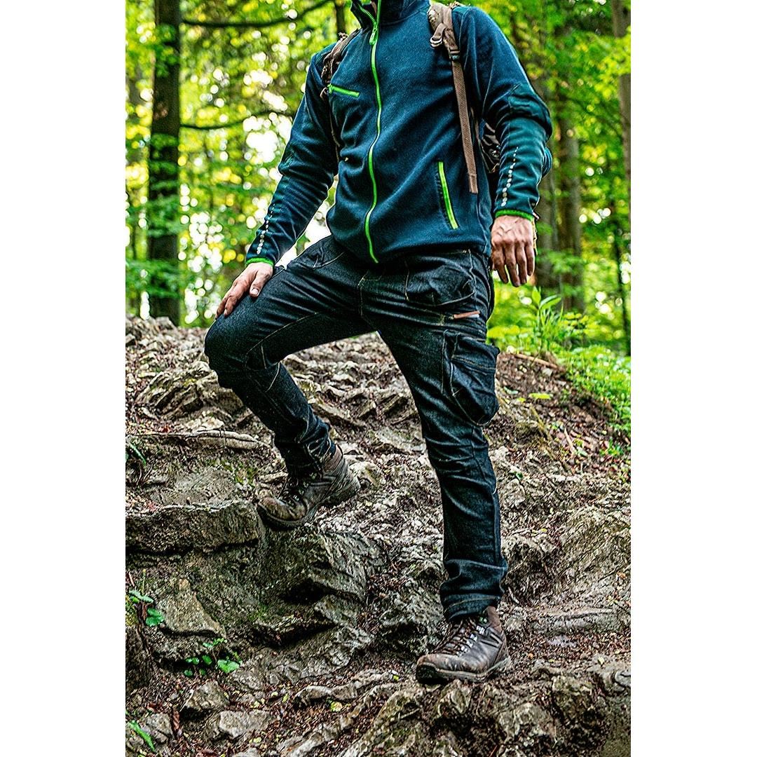 Pantaloni de lucru tip blugi cu 5 buzunare, model Denim, marimea M/50, NEO