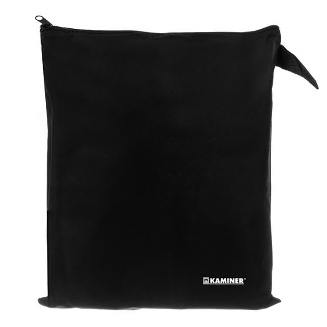 Husa protectie gratar gradina, Kaminer, dreptunghi, impermeabila, neagra, 100x60x95 cm