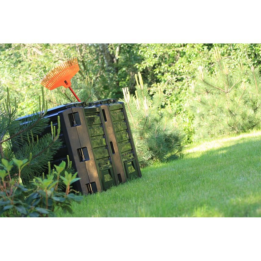 Compostor de gradina, 380 L, negru, Compogreen