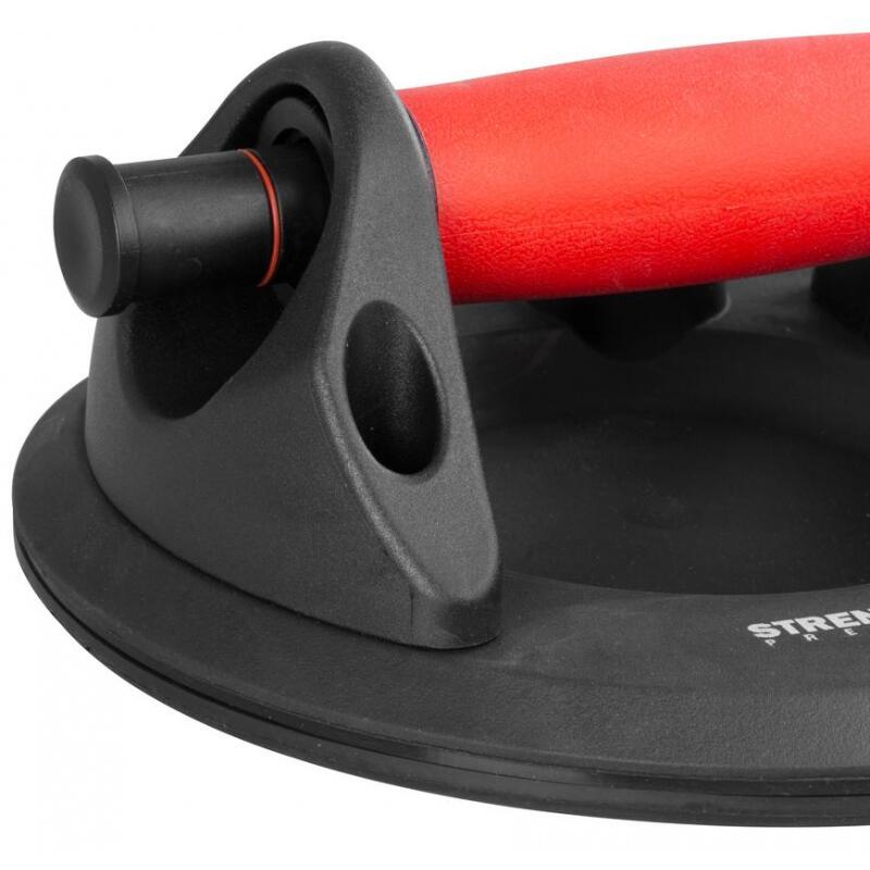Ventuza pentru transport si montat parbrize, geamuri, placi marmura, granit, cu manometru, max 150 kg